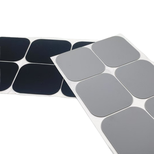 Lámina de Goma Espuma de Silicona Antideslizante Negra y Gris, Autoadhesiva, Cuadrada y Circular, de 1 mm, 2 mm y 3 mm de Grosor, para Muebles - Product Image 2