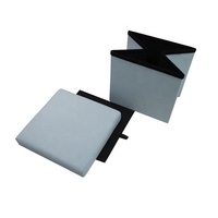 Pochette pliante de rangement classique pour enfants, meuble de chambre à coucher, pouf de stockage, vente en gros