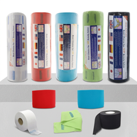 Rouleau de papier jetable pour le cou de barbier, couleur personnalisée |   Bandes de cou extensibles et imperméables pour la coupe de cheveux et l'utilisation en salon