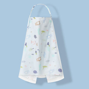 แผ่นรองให้นมลูกผ้าฝ้ายลายการ์ตูนซักได้สำหรับฤดูใบไม้ผลิฤดูร้อนฤดูใบไม้ร่วง - Product Image 5