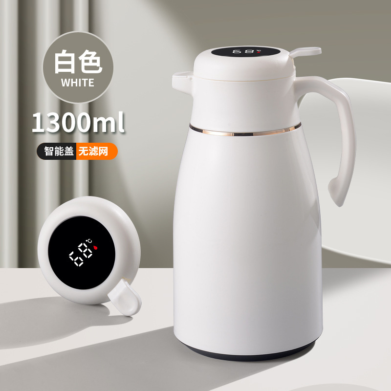 White - 1300ml [Smart Temperature Display Model]