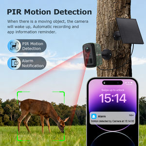 SECTEC Mini Verborgen Camouflage Jacht Waterdichte IP66 Zonne-energie Batterij Wild Trail SIM Draadloos 4G WIFI Netwerk CCTV Camera - Product Image 3