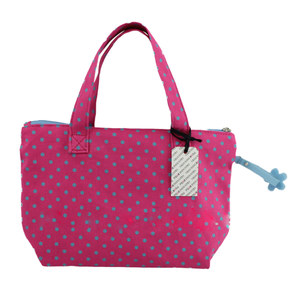 Bolsa de Viaje Mission Mini, Linda, con Dibujos Animados, para Mujer, Moderna, Bohemia, de Algodón Laminado, con Estampado Floral, Impermeable, con Cierre de Cremallera, Asa de Goma, Portátil, 3L - Product Image 2