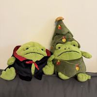 Jelly Cat Nouvelle Figurine Décorative en Peluche pour Bureau : Le Vampire Ricky Rain Frog d'Halloween