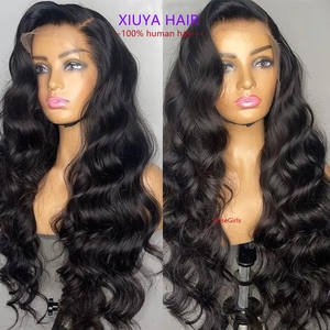 Échantillon gratuit perruque Lace Front Wig naturelle HD pre-plucked pour femmes noires, perruque Lace Frontal Wig Body Wave avec Baby Hair - Product Image 5