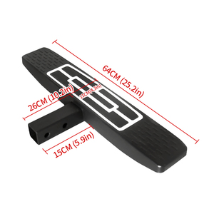 Thích hợp cho 2-inch nhận phong cách Mỹ đạp Trailer Hitch trại Trailer phụ kiện off-road phía sau Bumper <span class=keywords><strong>Tow</strong></span> móc - Product Image 3