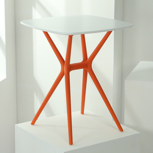 Nouvelle <span class=keywords><strong>table</strong></span> à <span class=keywords><strong>manger</strong></span> carrée pliable en plastique de style nordique minimaliste, <span class=keywords><strong>table</strong></span> compacte <span class=keywords><strong>tendance</strong></span> pour petit espace - Product Image 6