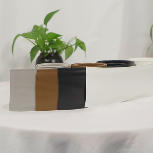 <span class=keywords><strong>Plinthe</strong></span> en <span class=keywords><strong>PVC</strong></span> <span class=keywords><strong>noir</strong></span> design moderne de 4 pouces avec caoutchouc pour les garnitures de sol des hôtels et des hôpitaux Accessoire en plastique - Product Image 2