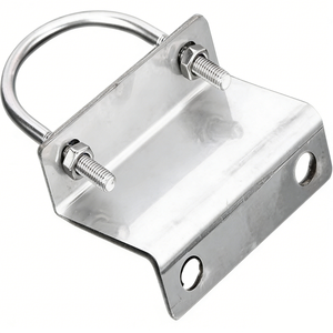 Collier de serrage <span class=keywords><strong>en</strong></span> <span class=keywords><strong>U</strong></span> pour tube, finition anticorrosion, fixation de pipeline de construction, support de fixation <span class=keywords><strong>en</strong></span> <span class=keywords><strong>U</strong></span> <span class=keywords><strong>en</strong></span> métal avec plaque de base - Product Image 5