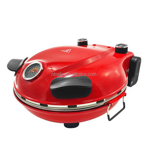 Máquina eléctrica para hacer Pizza Aifa, automática con piedra de cocina de cerámica, uso doméstico, cortador de madera, hornos para Pizza - Product Image 2