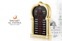 Jam Dinding LED Islami 5115pro Klasik Pengingat Makkah Al Jumuah Iqamah Muslim Al Fajr Athan Waktu Sholat JAM Azan