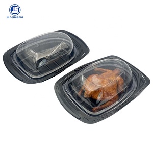 Contenedor para Pollo Asado con Tapa, Fabricación China, Envase Negro para Pollo Asado - Product Image 4