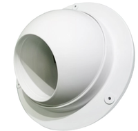 Diffuseur d'air sphérique en aluminium pour système CVC moderne, pour usage extérieur et en atelier, avec installation facile