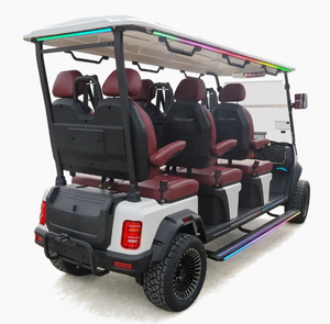 Carrito de Golf de Aluminio de Lujo para 4 Personas con Motor de CA de 5KW, Batería de Litio Recargable, Capacidad de Carga de 300 kg para Clubes de Golf y Resorts - Product Image 4