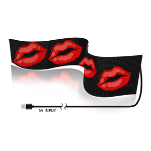 <span class=keywords><strong>Venta</strong></span> directa <span class=keywords><strong>de</strong></span> fábrica <span class=keywords><strong>de</strong></span> alta calidad publicidad flexible transparente LED película coche ventana trasera pantalla led flexible - Product Image 5