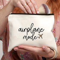 Pochette de maquillage personnalisée par sublimation, sac de rangement portable à fermeture éclair pour voyage, trousse à crayons, décoration d'intérieur, vente en gros