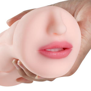 3D Kanaal Volwassen Masturbator Mannelijke Seks Speelgoed Realistisch TPE Pussy Getextureerde Vagina Strakke Anus Twee Afzonderlijke 3D - Product Image 5