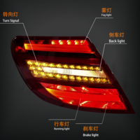 Lampu Belakang LED Baru Benz C-Class W204 (2009-2012) |   Peningkatan Retrofit |   Lensa Bening 12V 36W 6000K