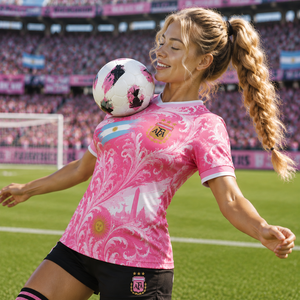 <span class=keywords><strong>Camiseta</strong></span> de Fútbol con Diseño de Argentina para Fanáticas, Versión Original 2026, Tres Estrellas, para el Hogar y para Viajes, Talla 3 - Product Image 3