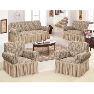 <span class=keywords><strong>Funda</strong></span> de <span class=keywords><strong>Sofá</strong></span> Jacquard Moderna, Antideslizante, de Alta Elasticidad, Personalizada, Sólida, Todo Incluido, Resistente al Polvo, Lavable, Color Inalterable - Product Image 4