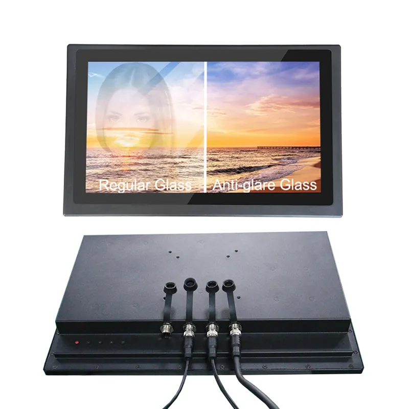 15.6-Inch 1500Nits 1920X1080 Hd Full Ip67 Waterdichte Touch Monitor Ips Scherm Voor High-Speed Tolstation Kiosk