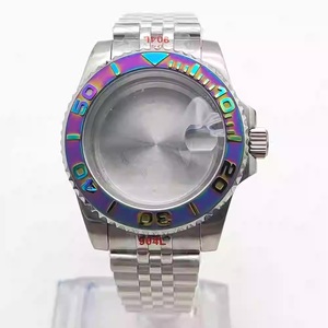 40mm Đồng hồ trường hợp Vòng đeo tay bộ phận Arabic <span class=keywords><strong>bezel</strong></span> 20mm Dây đeo bằng thép không gỉ cho nh35 nh36 - Product Image 3