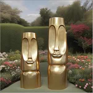 Macetas Grandes de Fibra de Vidrio, Ligeras, para Exteriores, Decoración de Centros Comerciales, Hoteles y Jardines Comerciales - Product Image 6