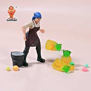 ผู้ผลิตเยลลี่ฉลากส่วนตัว เยลลี่รูปทรงสามมิติ สี่มิติ รสสับปะรด ขนมฮาลา รสผลไม้ บรรจุภัณฑ์แบบขายส่ง - Product Image 5