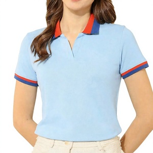 เสื้อโปโลแขนสั้นมีกระดุมแบบคลาสสิกผ้าฝ้ายพิมพ์โลโก้ตามสั่ง - Product Image 1