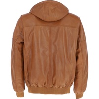 Veste en cuir avec fermeture éclair pour homme, décontractée, sur mesure, col montant, Logo et impression personnalisés, vente en gros,