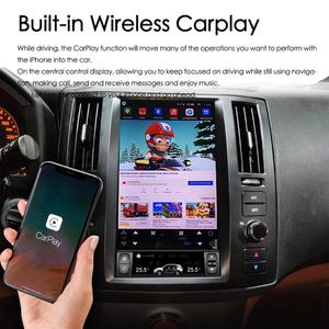 Radio de Coche Android con Pantalla Vertical de 11.8 Pulgadas para Infiniti FX FX35 FX45, Navegación GPS para Auto, Reproductor Multimedia CarPlay, Reproductor de Video, 64 GB - Product Image 4