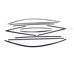 Tira decorativa para ventana de coche, marco de puerta exterior de acero inoxidable para Toyota Avalon 2019-2022, Kit de carrocería, accesorios para coche - Product Image 5