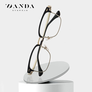 Vanda Eyewear Montures de lunettes rectangulaires à monture complète ST6206 Anti-lumière bleue Unisexe Léger - Product Image 3