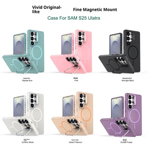 Funda Magnética con Soporte para Teléfono <span class=keywords><strong>Samsung</strong></span> Galaxy S26 S25 S26FE A56, Resistente <span class=keywords><strong>a</strong></span> Impactos, Carga Inalámbrica, Soporte de Cámara Integrado - Product Image 5