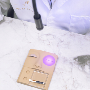 ไฟต่อขนตา Pinky Leem ปรับระดับได้ คอห่าน ปรับความสว่างได้ ไฟ LED UV สำหรับต่อขนตา - Product Image 1