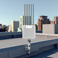 MWS HW3000L Enterprise Outdoor AX3000 Punto de Acceso Inalámbrico de Alta Potencia de Doble Banda WiFi6, Repetidor, Router MU-MIMO Wave2 4x4 12-48V