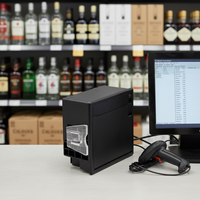 Imprimante thermique intégrée Cashino 58 mm CSN-A5 avec interface RS232/TTL/USB utilisée dans le système de comptage des stocks d'alcool