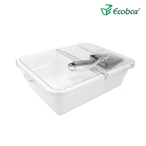 Self Serve bulk food Containers Scoops Tongs bulk food bin with white tubs