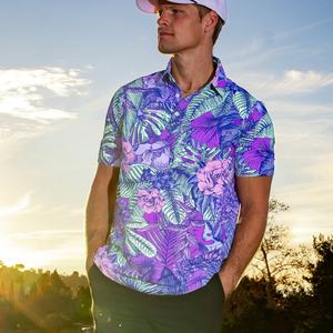 Camisetas Lisas al por Mayor para Hombre, Camisetas de Golf con Logotipo Personalizado, Polo de Golf de Secado Rápido, Material Spandex - Product Image 2