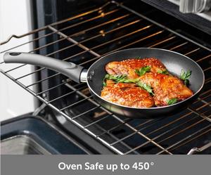 Oem không dính Cookware 11 Piece Bộ chậu và chảo Đen - Product Image 4