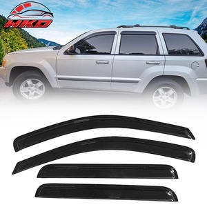 Pare-pluie en acrylique style slim 4 pièces pour Jeep Grand Cherokee 05-10 - Product Image 1