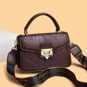 Bolso mujer 2025 nuevo Retro cartero Slant Cross Bag para el <span class=keywords><strong>trabajo</strong></span> y los viajes, bolso cuadrado pequeño de mano con textura de gran capacidad - Product Image 4