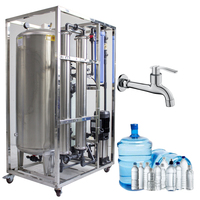 Prix d'usine 500L/H 3200gpd Système de nettoyage par filtration par osmose inverse 500l Comercial 200 Lph pour l'utilisation en laboratoire de sirop d'érable
