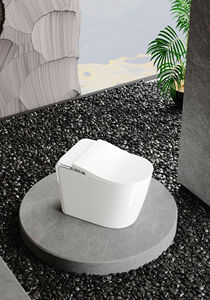 WC intelligent moderne Watermark australien, en céramique, à poser au sol, avec siphon en S, double chasse et chasse automatique par capteur au pied pour salles <span class=keywords><strong>de</strong></span> bain - Product Image 5