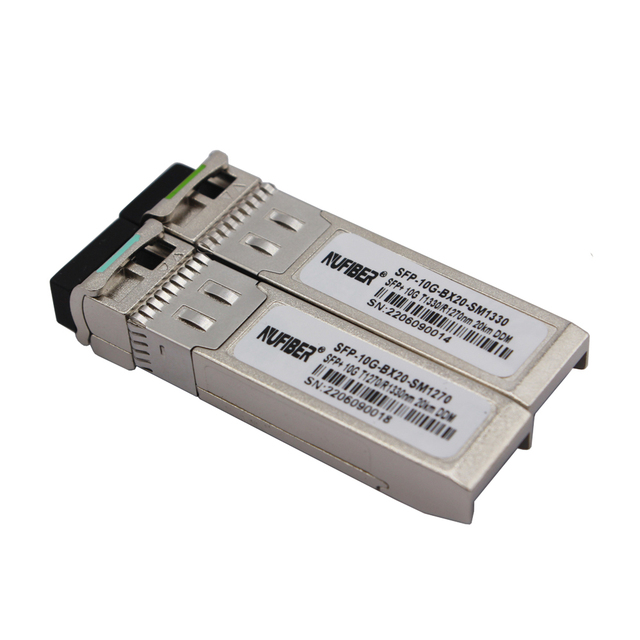 10G SFP+ Module BIDI 1270/1330nm 20KM 40KM 60KM 80KM Sfp Transceiver OEM Optical Transceiver Sfp+