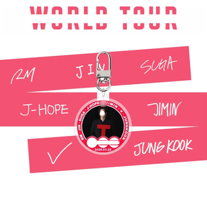Llaveros Acrílicos de Kpop <span class=keywords><strong>BTS</strong></span>, Jungkook, Jimin, V, Jin, RM, Suga, J-Hope, Llaveros con Temática del Álbum World Tour, Regalo para Fans, Venta al Por Mayor - Product Image 3