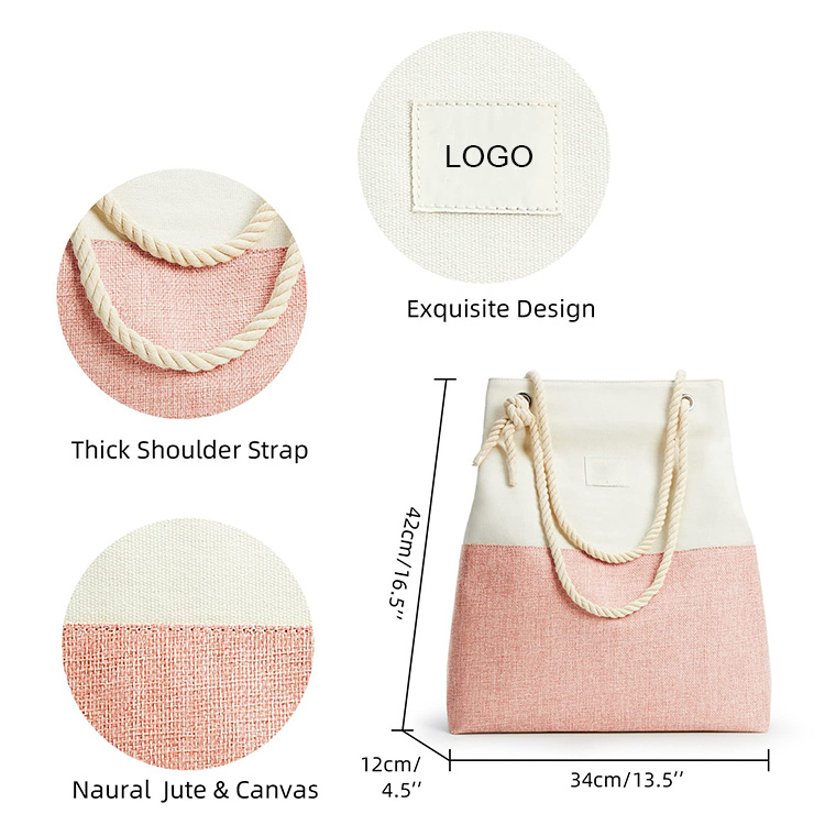 jute tote bag