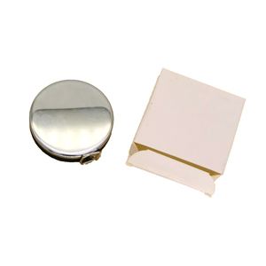 Khuyến mại giá rẻ tùy chỉnh Keyring <span class=keywords><strong>Mini</strong></span> Grip <span class=keywords><strong>Keychain</strong></span> thép không gỉ kim loại đo băng biện pháp với logo - Product Image 3