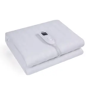 Couverture de matelas électrique chauffante avec minuterie, 220-240V, offre spéciale