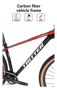 Bicicleta de Montaña de Fibra de Carbono 27.5 29er con Cuadro de Carbono MTB y Transmisión <span class=keywords><strong>NX</strong></span> de 11 Velocidades para Adultos - Product Image 5